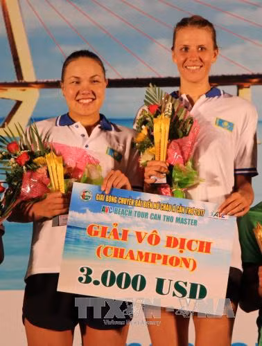 Kazakhstan vô địch Giải Bóng chuyền bãi biển nữ châu Á năm 2017 ảnh 1