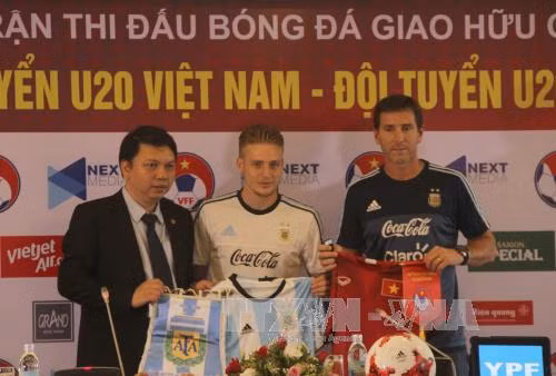 Giao hữu quốc tế U20 Việt Nam - U20 Argentina: Cơ hội cọ xát quý giá ảnh 1