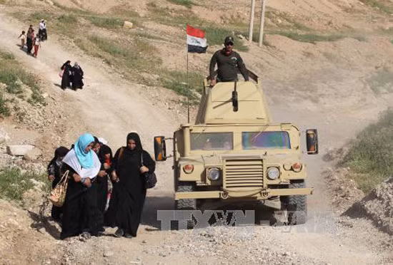 Iraq giải phóng khu vực Harmat ở tây Mosul ảnh 1
