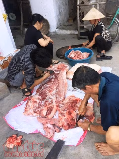 Tranh thủ thịt lợn rẻ, nhiều nhà chung nhau mua cả con… ăn dần ảnh 1