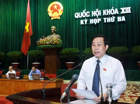 Kỳ họp thứ ba, Quốc hội khóa XIII: Thảo luận dự luật Phổ biến, giáo dục pháp luật và dự luật Giá ảnh 1