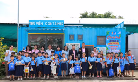 C.P. Việt Nam tiếp nối hành trình cho dự án Thư viện Container