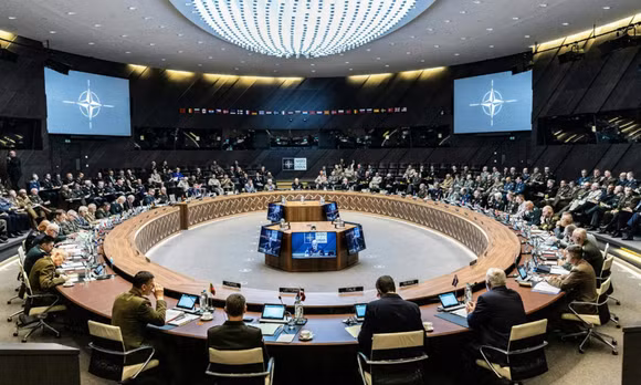Ủy ban Quân sự NATO họp tại Brussels. Ảnh: NATO/RT