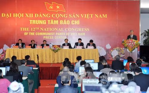 Họp báo quốc tế về Đại hội Đảng toàn quốc ảnh 1
