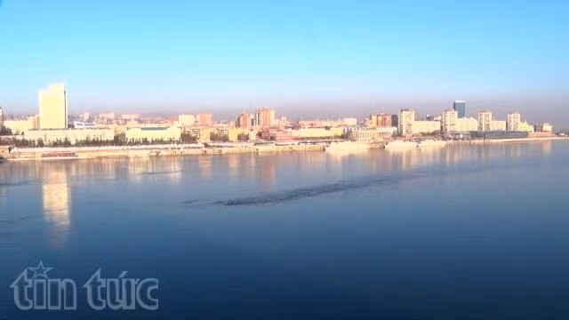 Chiêm ngưỡng vẻ đẹp Yenisei mùa đông ảnh 1