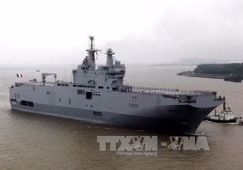 Pháp chuyển cho Nga một phần công nghệ đóng tàu Mistral ảnh 1