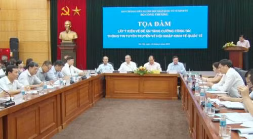 Sẽ đi vào trọng tâm hơn trong công tác tuyên truyền về hội nhập kinh tế Quốc tế ảnh 1