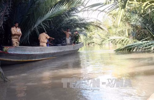 Chìm ghe trên sông, hai sinh viên thiệt mạng ảnh 1