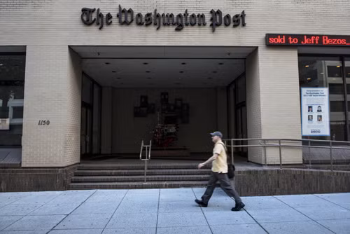 Tờ báo danh tiếng và lâu đời Washington Post ảnh 1