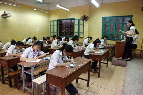 Gấp rút chuẩn bị cho kỳ thi THPT Quốc gia ảnh 1