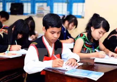 Ngăn chặn trẻ em dân tộc bỏ học đi lao động ảnh 1