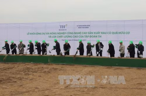 Khởi công dự án nông nghiệp công nghệ cao tại Thái Bình ảnh 2