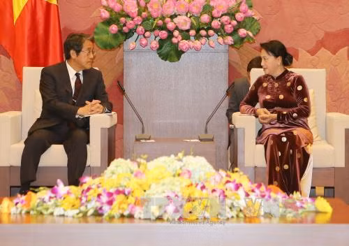 Chủ tịch Quốc hội Nguyễn Thị Kim Ngân tiếp Đại sứ Nhật Bản và Đại sứ Thái Lan ảnh 1