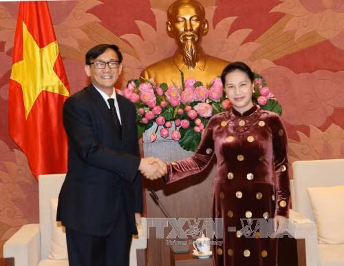 Chủ tịch Quốc hội Nguyễn Thị Kim Ngân tiếp Đại sứ Nhật Bản và Đại sứ Thái Lan ảnh 2