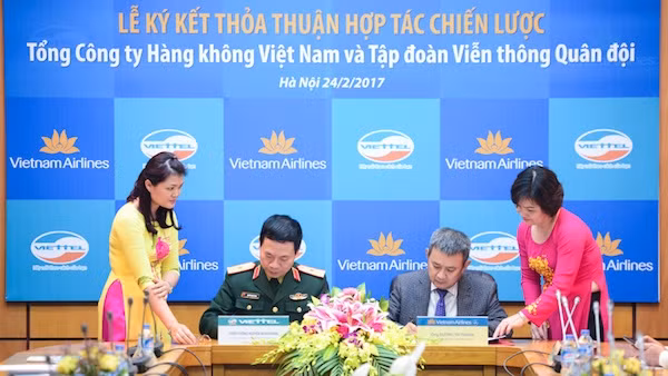 Vietnam Airlines hợp tác chiến lược với Viettel ảnh 1