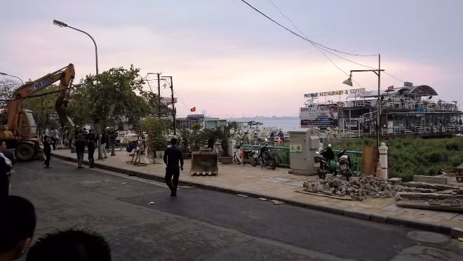 Cưỡng chế nhà nổi, du thuyền Hồ Tây ảnh 5