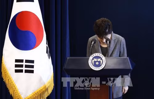 Hàn Quốc yêu cầu bà Park Geun Hye làm rõ hoạt động trong ngày chìm phà Sewol ảnh 1