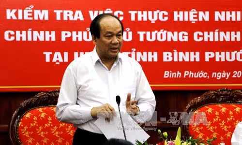 Chính phủ chỉ đạo 5 vấn đề quan tâm ở Bình Phước ảnh 1