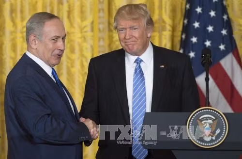 Tổng thống Trump ủng hộ giải pháp hai nhà nước cho xung đột Israel-Palestine ảnh 1