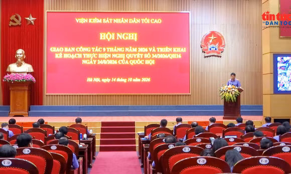 Viện kiểm sát nhân dân tối cao tập trung triển khai 3 nhiệm vụ trọng tâm
