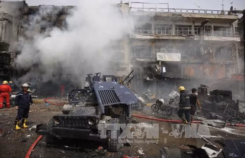 IS nhận trách nhiệm đánh bom đẫm máu ở Baghdad ảnh 1