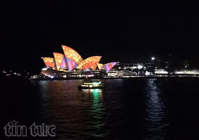 Choáng ngợp với lễ hội ánh sáng Sydney ảnh 1