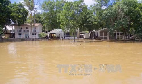Lũ tại Texas lan sang Louisiana, Mississippi ảnh 1