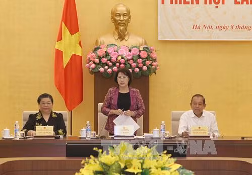 Phiên họp thứ sáu Hội đồng Bầu cử Quốc gia ảnh 1