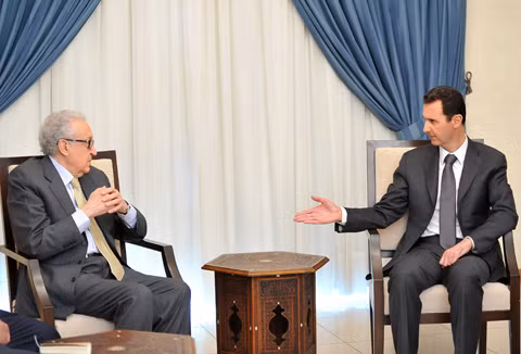 Đặc phái viên về Syria họp báo về Hội nghị Geneva II ảnh 1
