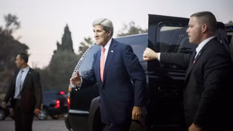 John Kerry liên tiếp gặp Thủ tướng Israel ảnh 1