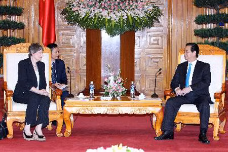 Thủ tướng tiếp TGĐ Chương trình phát triển LHQ ảnh 1