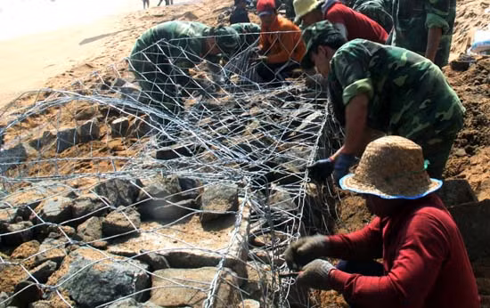 Hầm hập không khí phòng chống siêu bão ảnh 12