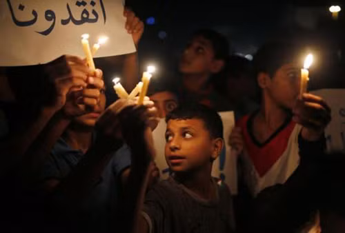 Mất điện ở Gaza ảnh 9
