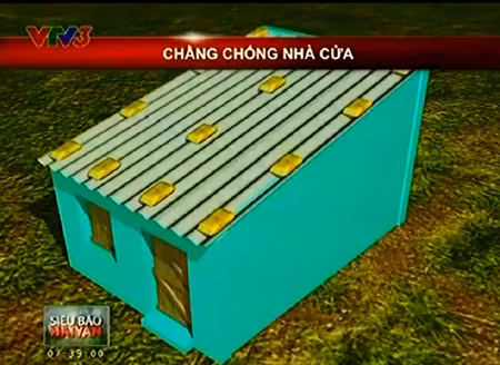 Video hướng dẫn người dân chằng chống nhà cửa ảnh 1