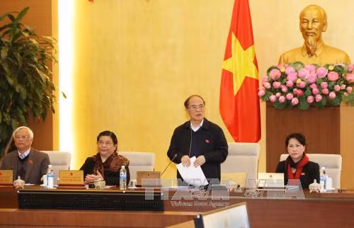 Thông cáo phiên họp thứ 45 của Ủy ban Thường vụ Quốc hội khóa XIII ảnh 1