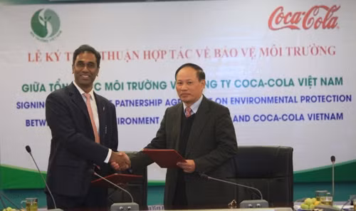 Tổng cục Môi trường và Coca - Cola Việt Nam ký kết hợp tác về môi trường ảnh 1