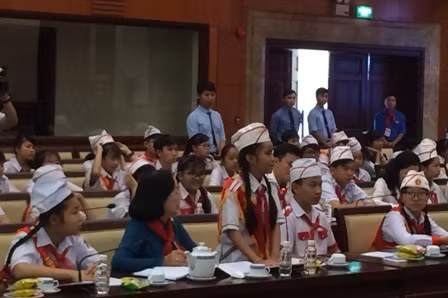 Thiếu nhi gửi gắm tâm tư tới lãnh đạo TP.HCM ảnh 1