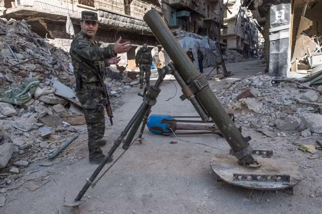 Cuộc sống trong làn đạn ở Aleppo ảnh 8
