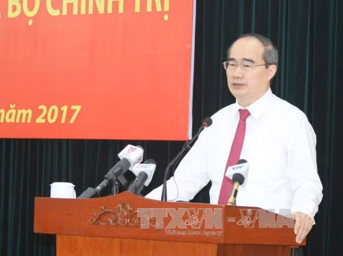 Phát biểu đầu tiên của đồng chí Nguyễn Thiện Nhân trên cương vị Bí thư Thành ủy TP. Hồ Chí Minh ảnh 1