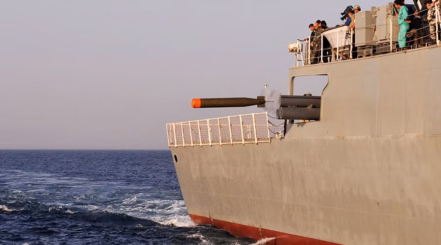  Ngư lôi siêu tốc Iran xé làn nước xuyên Eo biển Hormuz ảnh 1