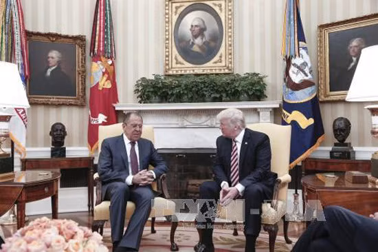 Ông Trump nói gì khi tiếp Ngoại trưởng Nga? ảnh 1