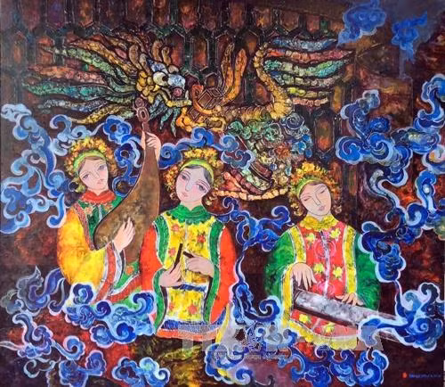 Độc đáo Triển lãm "Vọng" tại Đại nội Huế ảnh 1
