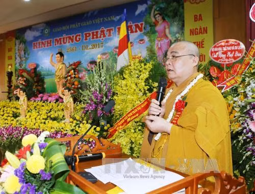 Đại lễ Phật đản phát huy truyền thống yêu nước, tinh thần 'hộ quốc an dân' ảnh 1