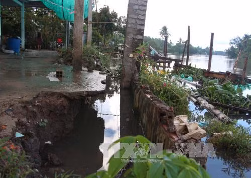 Hậu Giang: Nguy cơ sạt lở tăng cao vào mùa mưa ảnh 2