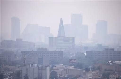 Ô nhiễm không khí tại Mexico nghiêm trọng nhất hai thập kỷ ảnh 1