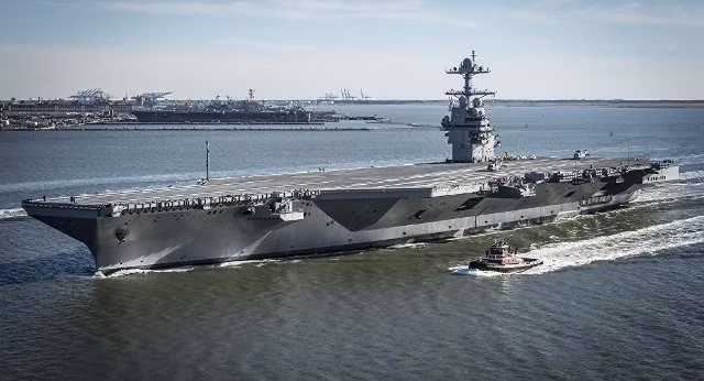 Ông Trump ‘bốc hỏa’ với hệ thống phóng điện từ trên tàu sân bay 13 tỷ đô ảnh 1