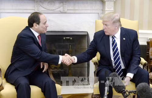 Ông Trump nhấn mạnh tầm quan trọng quan hệ chiến lược với Ai Cập ảnh 1