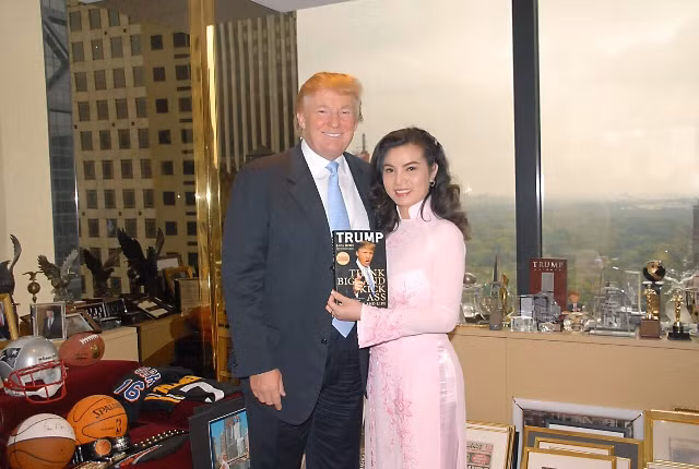 Hoa hậu Kim Hồng kể chuyện 3 tiếng gặp ông Trump ảnh 3
