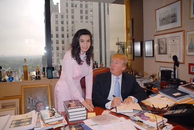 Hoa hậu Kim Hồng kể chuyện 3 tiếng gặp ông Trump ảnh 1