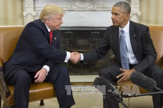 Tổng thống Obama kêu gọi ông Trump gửi thông điệp đoàn kết sau bầu cử ảnh 1
